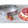Cercle à mousse/entremet  inox - Ø 20 cm - Hauteur 4.5 cm - GOBEL ProCouteaux