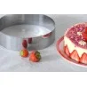 Cercle à mousse/entremet  inox - Ø 20 cm - Hauteur 4.5 cm - GOBEL ProCouteaux