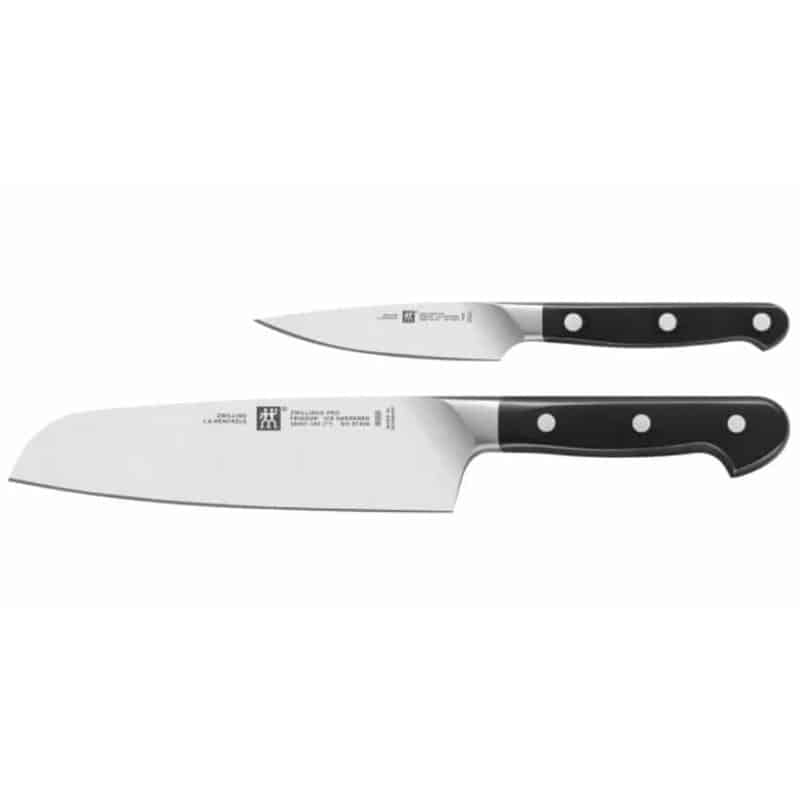 Set 2 couteaux - Santoku et Office - Zwilling Pro - Procouteaux