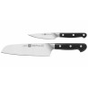 Set 2 couteaux - Santoku et Office - Zwilling Pro - Procouteaux