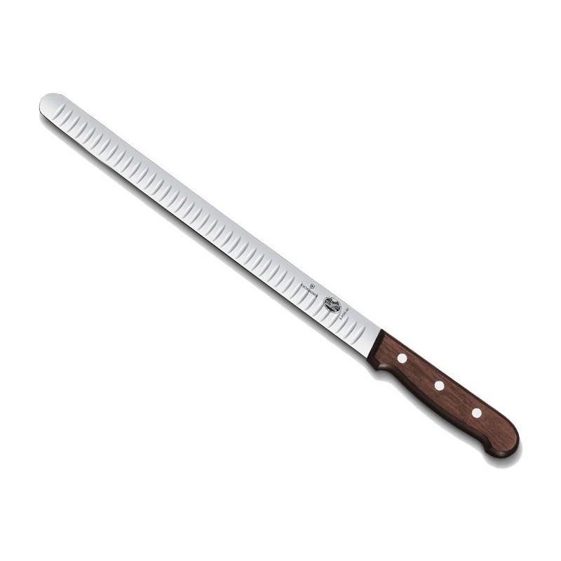 Couteau jambon saumon - WOOD - Victorinox - Procouteaux