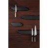 Barre / Support de couteaux aimantée - NOIR - vendue sans les couteaux
