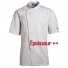 Veste de cuisine KENTAUR - Cyril - Manches courtes en vente sur procouteaux