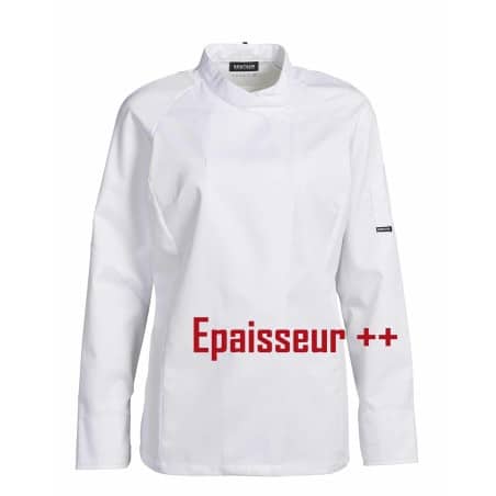 veste de cuisine tissu epais en vente sur procouteaux