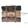 Mallette Chef Cuir - 3 Couteaux Japonais SUNCRAFT  et 3 ustensiles - gravure LASER offerte - Procouteaux
