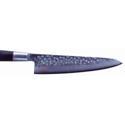 Mallette Chef Cuir - 3 Couteaux Japonais SUNCRAFT  et 3 ustensiles - gravure LASER offerte - Procouteaux