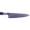 Mallette Chef Cuir - 3 Couteaux Japonais SUNCRAFT  et 3 ustensiles - gravure LASER offerte