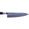 Mallette Chef Cuir - 3 Couteaux Japonais SUNCRAFT  et 3 ustensiles - gravure LASER offerte - Procouteaux