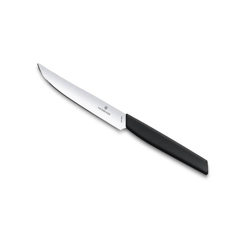 ProCouteaux - Couteau à steak Swiss Modern - 12 cm - lame lisse, Achetez votre couteau à Steak sur ProCouteaux.com, livraison rapide Couteau à steak VictorinoxLongueur lame 12 cmGravure couteau - 6 € - cliquez sur Gravure/Broderie