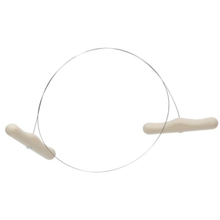 ProCouteaux - Fil à beurre ou fromage - 80 cm, Coupez vos fromages en toute simplicité avec le fil à fromage Giesser - En vente sur Procouteaux.com Fil à fromage pour couper tous types de fromage. Très résistant et facile d'utilisation.Doté de deux anses en plastique.Avoir l'allure d'un chef avec nos tabliers élégants Kentaur Equipez-vous avec des ustensiles de professionnel ! ProCouteaux - Fil à beurre ou fromage - 80 cm, Coupez vos fromages en toute simplicité avec le fil à fromage Giesser - En vente sur Procouteaux.com Fil à fromage pour couper tous types de fromage. Très résistant et facile d'utilisation.Doté de deux anses en plastique.Avoir l'allure d'un chef avec nos tabliers élégants Kentaur Equipez-vous avec des ustensiles de professionnel !