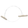 ProCouteaux - Fil à beurre ou fromage - 80 cm, Coupez vos fromages en toute simplicité avec le fil à fromage Giesser - En vente sur Procouteaux.com Fil à fromage pour couper tous types de fromage.  Très résistant et facile d'utilisation.Doté de deux anses en plastique.Avoir l'allure d'un chef avec nos tabliers élégants Kentaur Equipez-vous avec des ustensiles de professionnel !