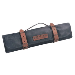 Mallette souple VIDE - cuir véritable - 7 emplacements - NOIR