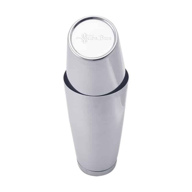 Shaker à cocktail Boston lesté - Inox poli 820 + 600 ml