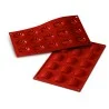 Moule silicone - 15 Mini madeleines souples - Procouteaux