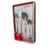 Set couverts de table - Comas - 24 pièces - Martelé