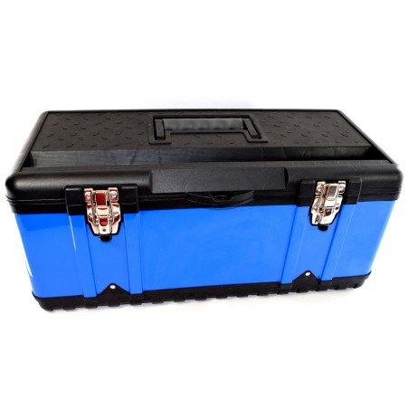 Mallette BOX BLEU - métal & plastique (pour couteaux et ustensiles). ProCouteaux Mallette BOX BLEU - métal & plastique (pour couteaux et ustensiles). ProCouteaux