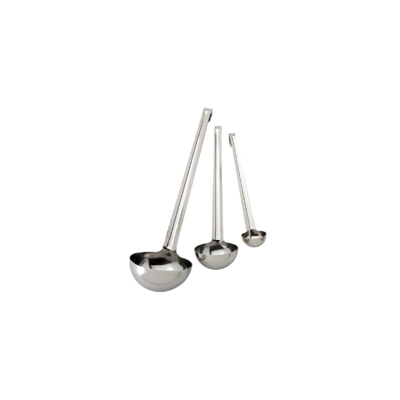 Louche inox monobloc de Ø 8 cm à Ø 16 cm - 13cl à 1 l - Procouteaux