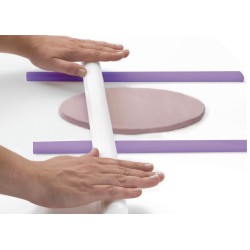 Planches à niveler - 35 cm - lot de 6  - épaisseurs 3 mm /  5 mm et 10 mm
