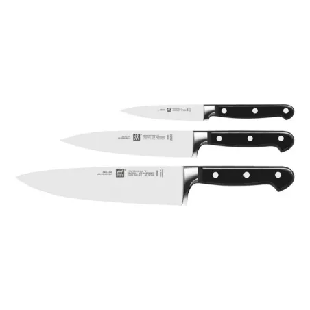 Set 3 couteaux forgé - Chef - Universel -Office - Zwilling PROFESSIONAL S - Procouteaux