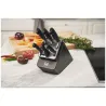 Bloc couteaux auto-affûtage - Zwilling Four Star  - 7 pièces - Anthracite - Procouteaux