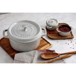 Cocotte Staub 28 cm REMISE 100 € et livraison OFFERTE en France