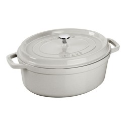 Cocotte Staub ovale 31 cm REMISE 100€ et livraison OFFERTE en France