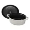 Cocotte Staub ovale 31 cm REMISE 100€ et livraison OFFERTE en France