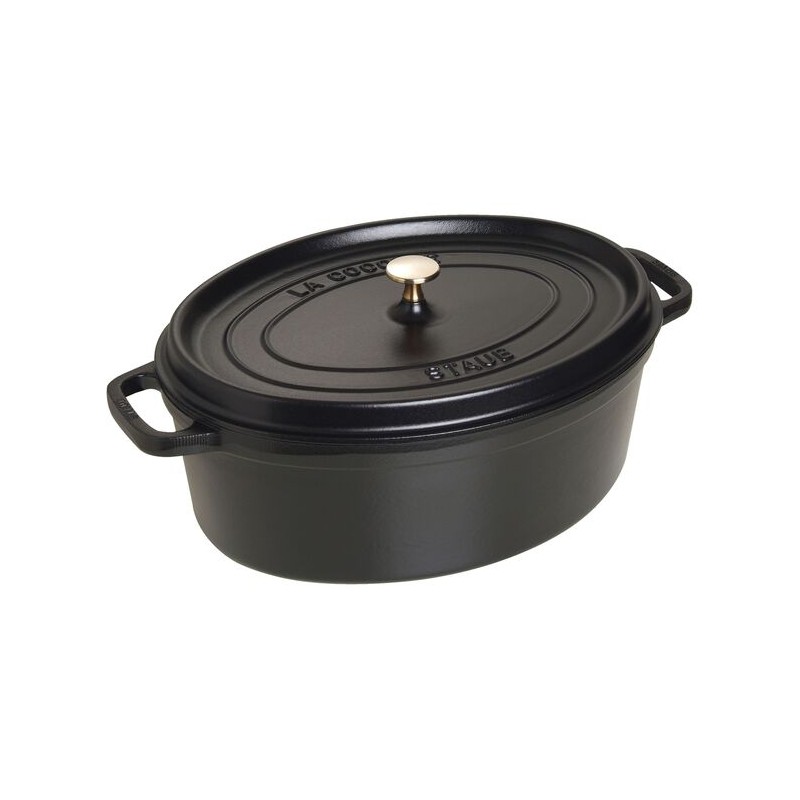 Cocotte ovale Staub 37cm REMISE 100€ et livraison OFFERTE en France