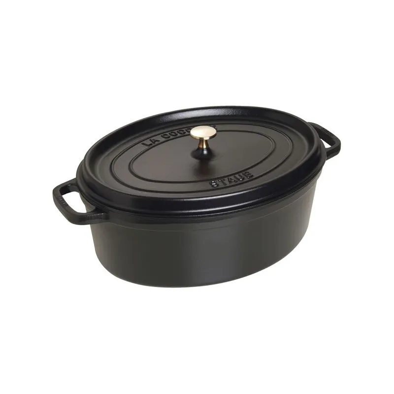 Cocotte ovale Staub 37cm REMISE 100€ et livraison OFFERTE en France Cocotte ovale Staub 37cm REMISE 100€ et livraison OFFERTE en France