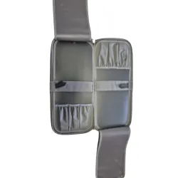 Mallette FISCHER gris anthracite petit modéle, vide sans ustensiles