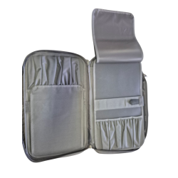 Mallette FISCHER gris anthracite grand modéle, vide sans ustensiles