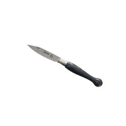 COUTEAU NONTRON 25N VIROLE 12CM EBENE MANCHE BOULE