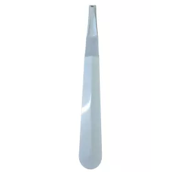 Spatule coudée rigide ABS blanc  100°