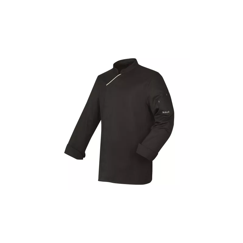 Veste de cuisine ROBUR - Harti - Manches longues - NOIR Veste de cuisine ROBUR - Harti - Manches longues - NOIR