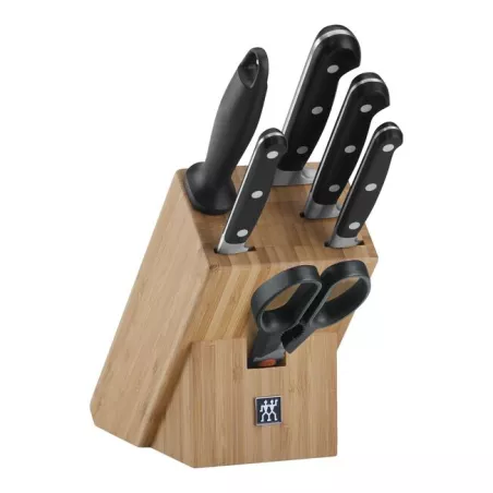 BLOC ZWILLING Professional S 7-pcs,Nature