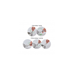 Poignée amovible en fonte d'inox LOQY