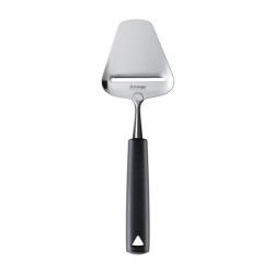 Racloir à fromage Triangle en inox manche en green grip noir