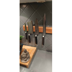 Couteau japonais damas, BUNKA 19cm | Remise 30€