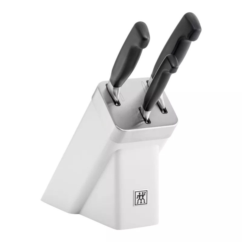 ZWILLING FOUR STAR ,4-pcs Set de blocs de couteaux, Blanc