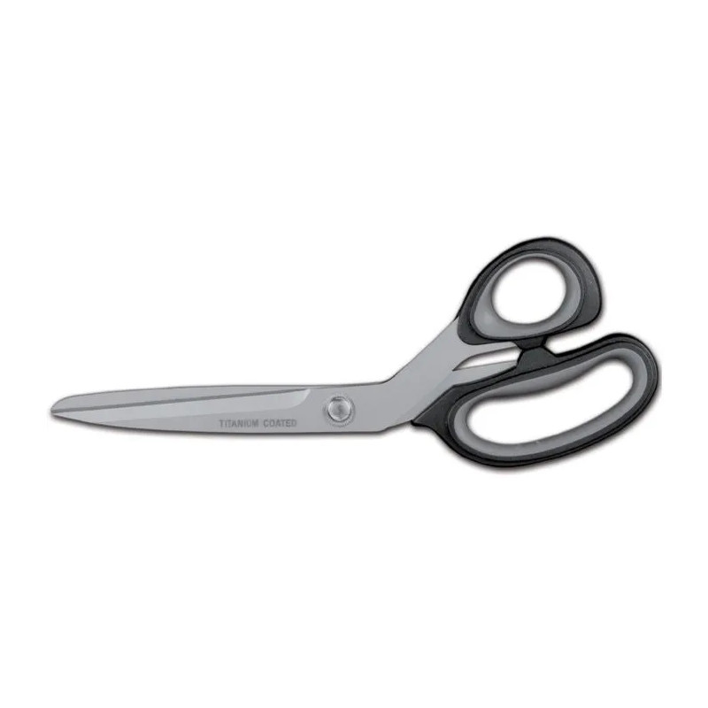 Ciseaux en acier inoxydable et titane, microdentés, 23 cm, gamme Supra de Sanelli Ambrogio