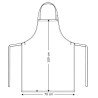 ProCouteaux - Tablier de cuisine avec bavette - Kentaur - BLANC, Superbe tablier blanc pour boulanger ou patissier sur proCouteaux.com !Très pratique, ce tablier Kentaur vous accompagnera pour toutes vos expériences culinaires.Adoptez la simplicité avec ce tablier Kentaur très pratique !Il existe en plusieurs couleurs que vous pourrez choisir au gré de vos envies et qui vous inspireront sûrement pour vos préparations culinaires !Sangle de cou réglable avec bouton et boutonnièreBandes cousuesSangles pour accrocher sur un porte-manteauDimensions :  70 cm x 100 cm Taille : uniqueBroderie 6,00€ - Maximum 14 caractères - Délais 48 heures