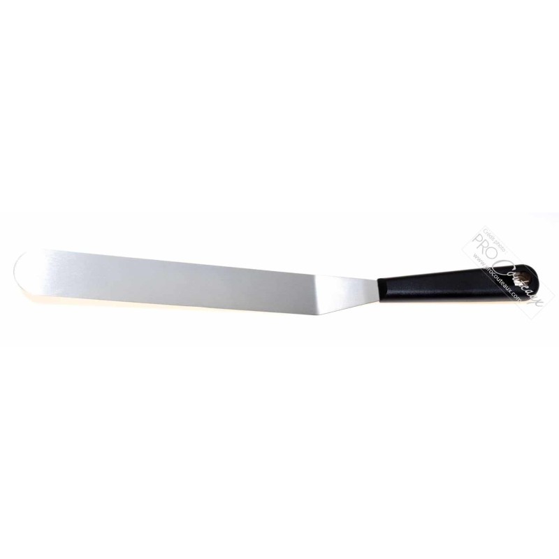 Spatule coudée inox - Ustensiles de patisserie - Creavea