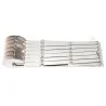 Rouleau / Roulette / Bicyclette multi-coupe extensible 7 lames lisses inox Ø 55 mm - ProCouteaux