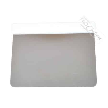 Racloir / Raclette / Coupe pâte inox mi-rigide, coin arrondie - ProCouteaux Racloir / Raclette / Coupe pâte inox mi-rigide, coin arrondie - ProCouteaux