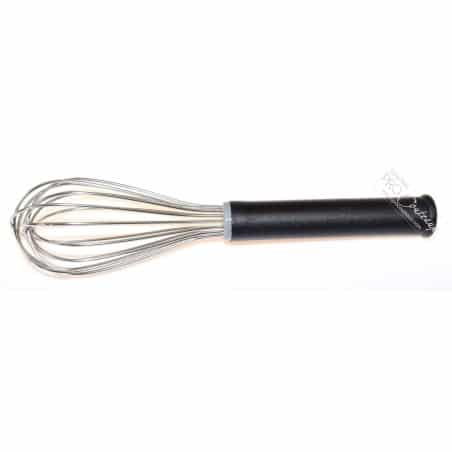 Fouet cuisine fils inox renforcé - manche ABS anti-brûlures - 25 CM.