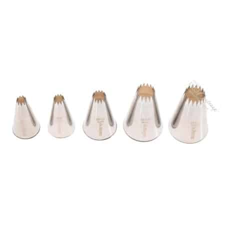 Douilles Inox Petit Fours - 5 tailles disponibles procouteaux Douilles Inox Petit Fours - 5 tailles disponibles procouteaux