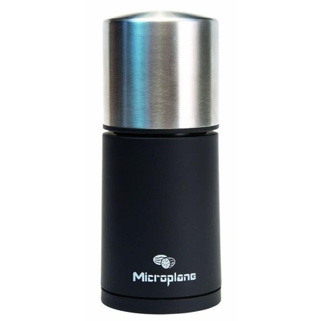 Moulin à Épices 2 en 1 - Noir Satiné / Inox - Microplane ProCouteaux Moulin à Épices 2 en 1 - Noir Satiné / Inox - Microplane ProCouteaux