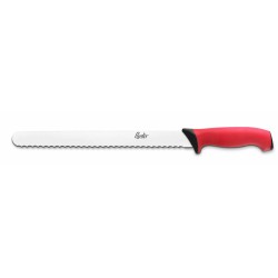 Couteau génoise / pain / dents - Panter - 30cm
 Couleur-Rouge